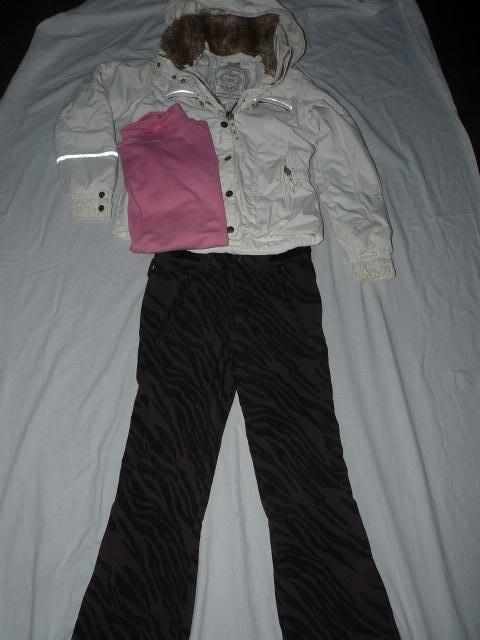 Skipak. Skijas Poivre Blanc. Skibroek Protest. Maat 164 /xs., Kinderen en Baby's, Kinderkleding | Maat 164, Gebruikt, Meisje, Setje