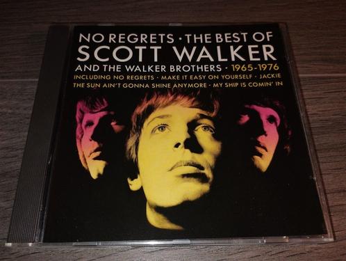 Scott Walker And The Walker Brothers ‎- No Regrets [The Best, Cd's en Dvd's, Cd's | Pop, Zo goed als nieuw, 1980 tot 2000, Ophalen of Verzenden