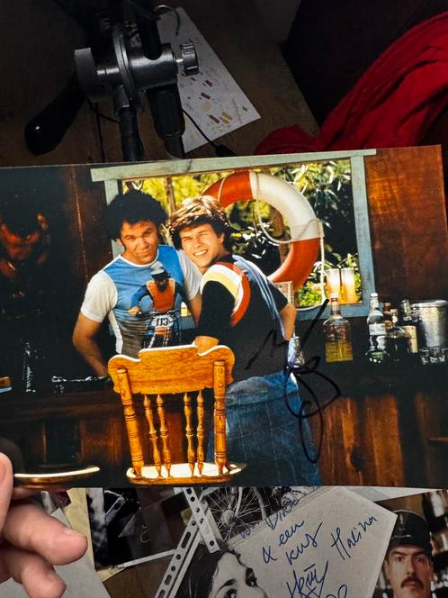Mark Wahlberg handtekening Boogy Nights, Verzamelen, Muziek, Artiesten en Beroemdheden, Zo goed als nieuw, Foto of Kaart, Gesigneerd