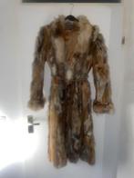 Echte vossenbont jas - zo goed als nieuw - maat S, Ophalen, Bruin, Maat 36 (S), Onbekend