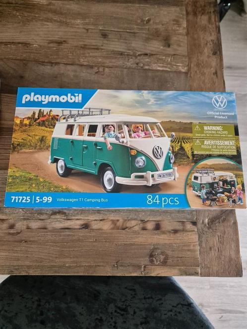 PLAYMOBIL Volkswagen camper T1 bus 71725 groen nieuw, Kinderen en Baby's, Speelgoed | Playmobil, Nieuw, Ophalen of Verzenden