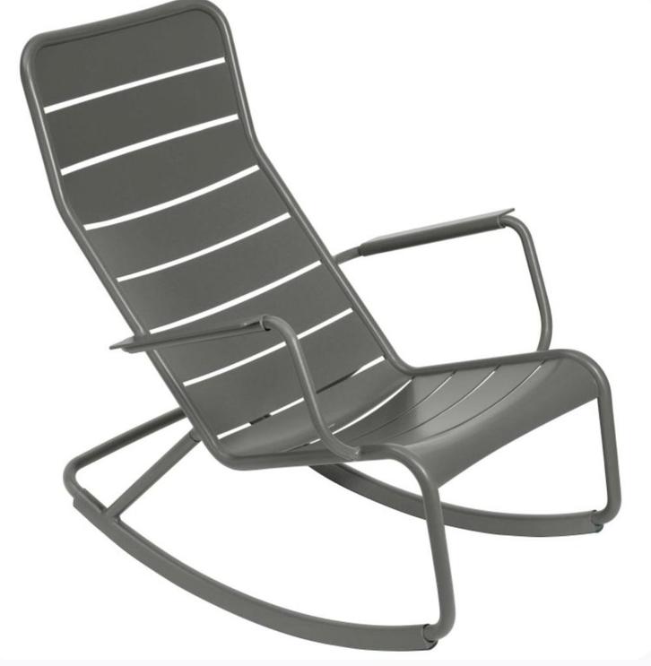 Fermob Luxembourg Schommelstoel, Tuin en Terras, Tuinstoelen, Zo goed als nieuw, Aluminium, Ophalen