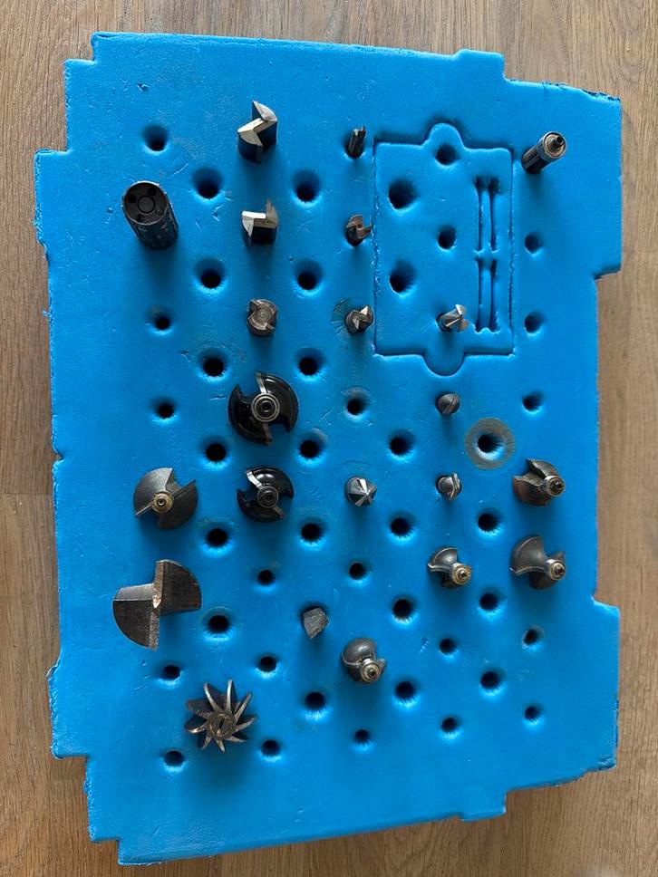 Festool Inlay met Freesjes, Doe-het-zelf en Verbouw, Gereedschap | Freesmachines, Gebruikt, Overige soorten, Ophalen of Verzenden