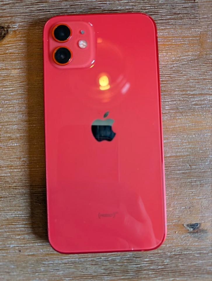 Apple iPhone 12 Rood, Telecommunicatie, Mobiele telefoons | Apple iPhone, Zo goed als nieuw, 64 GB, Zonder abonnement, Zonder simlock