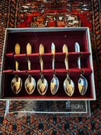 6 verzilverde advocaatlepeltjes SOLA 100, puntfilet, Antiek en Kunst, Ophalen of Verzenden