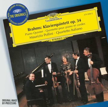 BRAHMS Klavierquintett op. 34 CD POLLINI QUARTETTO ITALIANO  beschikbaar voor biedingen
