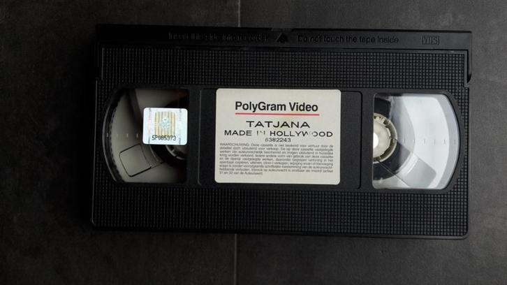 VHS - Tatjana - Made in Hollywood, Cd's en Dvd's, VHS | Film, Zo goed als nieuw, Nederlandstalig, Alle leeftijden, Ophalen of Verzenden