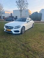 Mercedes-Benz C-Klasse C180 1.6 115KW Coupe 7G-TR+ 2016 Wit, Auto's, Automaat, Achterwielaandrijving, 1800 kg, 4 stoelen