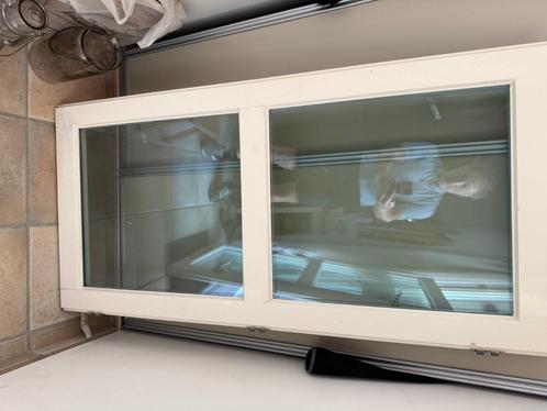 2 x raamkozijn incl. HR++ glas Rc=1,0 150x73cm, Doe-het-zelf en Verbouw, Kozijnen en Schuifpuien, Gebruikt, Raamkozijn, Hout, 150 tot 225 cm