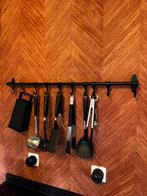 Wandrek ikea, Huis en Inrichting, Zwart, Zo goed als nieuw, Minder dan 100 cm, 25 tot 50 cm