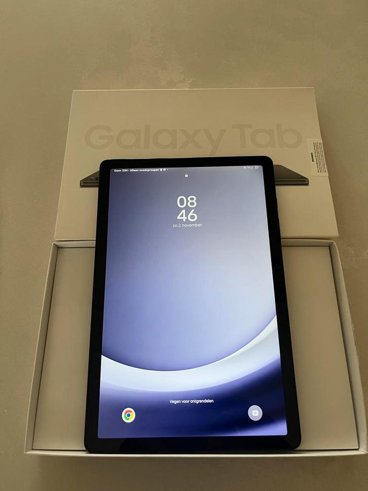 Samsung Galaxy Tab A9+ Wifi & 5G inclusief Hoes, Computers en Software, Android Tablets, Nieuw, Wi-Fi en Mobiel internet, 11 inch