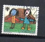 ‹(•¿•)› faroer eilanden # kindertekening, Verzenden, Overige landen, Gestempeld