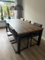 Eettafel 220x100, Huis en Inrichting, Tafels | Eettafels, Ophalen, 200 cm of meer, 50 tot 100 cm, Zo goed als nieuw