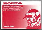 Honda XR600 R Fahrer Handbuch (3059z), Motoren, Ophalen of Verzenden, Honda