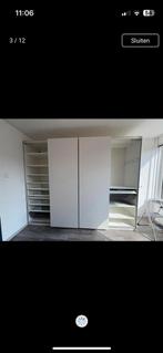 Schuifdeuren paxkast hasvik 2 keer 2 deuren mat wit, Huis en Inrichting, Kasten | Kledingkasten, Ophalen of Verzenden, Zo goed als nieuw