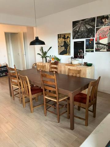 Houten eettafel IKEA EKEDALEN (stoelen gratis) beschikbaar voor biedingen