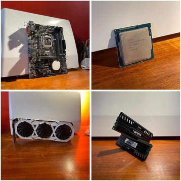 Complete Gaming/Workstation Set | Mobo, Gpu en Ram beschikbaar voor biedingen