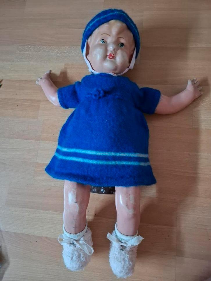 Wildebras Pop 1957, Verzamelen, Poppen, Gebruikt, Babypop, Ophalen of Verzenden