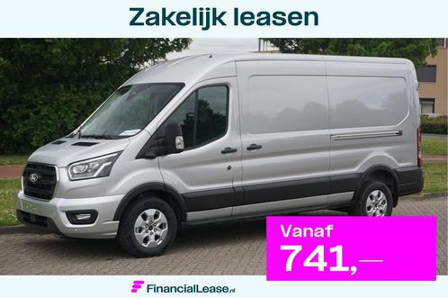 Ford Transit 350L L3H2 Limited AUT-8 165PK BPM VRIJ Navi, Ad, Auto's, Bestelauto's, Bedrijf, Lease, Financial lease, 360° camera