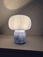 2x Nachtlamp, Huis en Inrichting, Lampen | Tafellampen, Ophalen of Verzenden, Zo goed als nieuw, Glas, Minder dan 50 cm