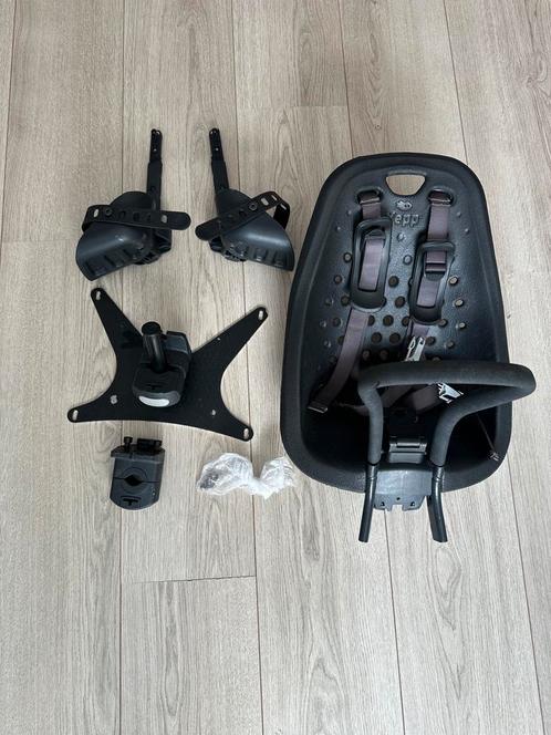 Yepp mini Zwart fietsstoel Urban Arrow adapter + extra’s, Fietsen en Brommers, Fietsaccessoires | Fietsstoeltjes, Gebruikt, Voorzitje