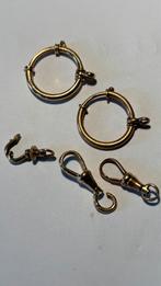 Grote gouden horloge ketting sloten 14 krts, Verzenden, Goud, Ketting