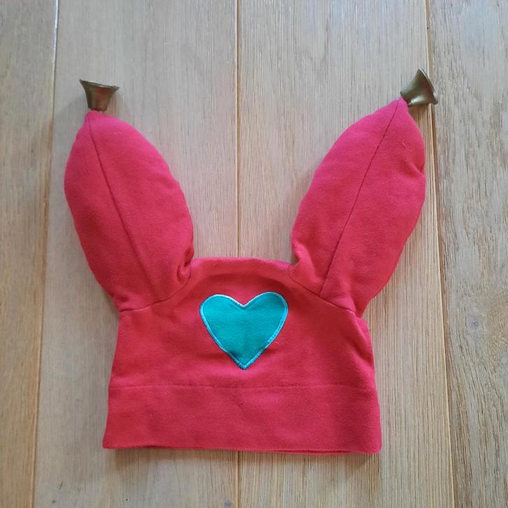 kabouter plop muts (kind), Kinderen en Baby's, Carnavalskleding en Verkleedspullen, Zo goed als nieuw, Jongen of Meisje, 104 of kleiner