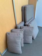 Palletbank kussens lounge bank antraciet, Tuin en Terras, Tuinmeubel-accessoires, Ophalen, Gebruikt