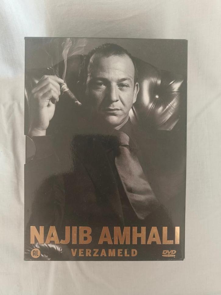 Najib Amhali - Verzameld DVD Box, Cd's en Dvd's, Dvd's | Cabaret en Sketches, Zo goed als nieuw, Stand-up of Theatershow, Alle leeftijden