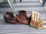 Dameslaarzen maat 42 - 3 paar, incl. Cowboylaarzen, Kleding | Dames, Schoenen, Bruin, Lage of Enkellaarzen, Ophalen of Verzenden