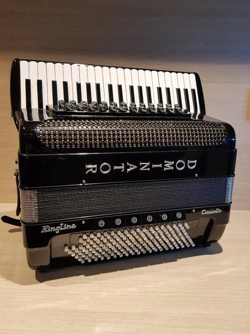 Dominator Kingline Cassotto 172 bassen (Brandoni) occasion, Muziek en Instrumenten, Accordeons, Gebruikt, Toetsaccordeon, Overige formaten