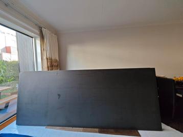 Te koop: MDF plaat zwart – 305 x 125 x 1,8 cm beschikbaar voor biedingen