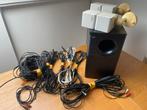 SUB WOOFER BOSE MET KABELS EN 4 BOXEN, Ophalen, Subwoofer, Zo goed als nieuw, Bose