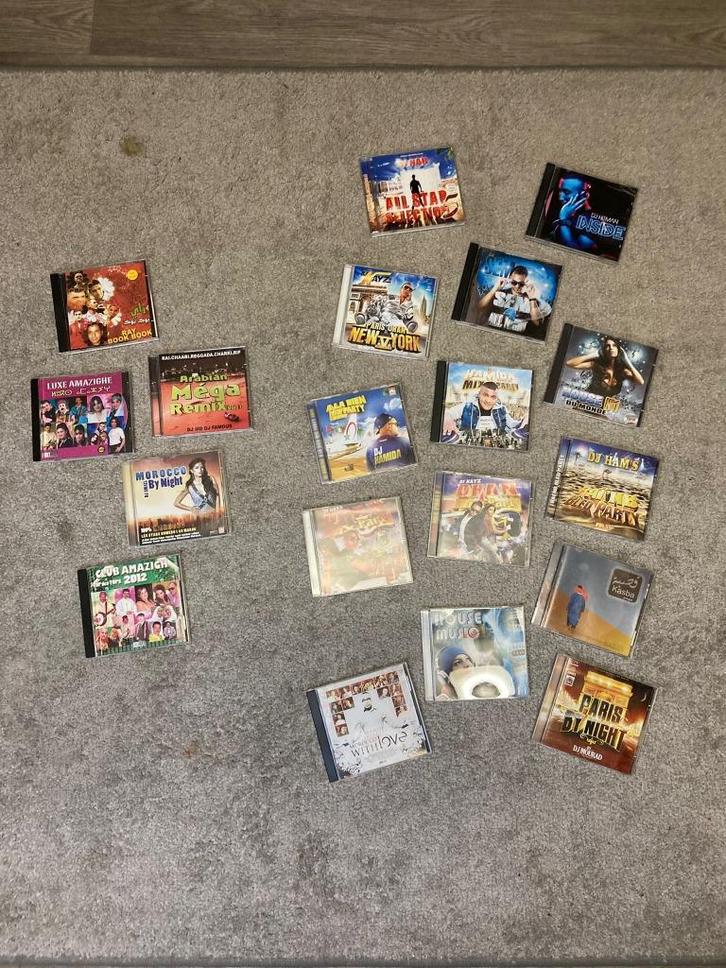 Verschillende soorten Marokkaans feest-/en dancemuziek CD's, Cd's en Dvd's, Cd's | Verzamelalbums, Gebruikt, Wereldmuziek, Ophalen of Verzenden