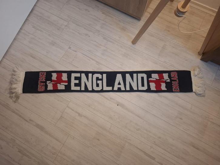 Engeland Sjaal, Verzamelen, Sportartikelen en Voetbal, Zo goed als nieuw, Vaantje of Sjaal, Ophalen of Verzenden