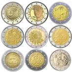 2 Euro CC-Munten Slowakije 2009 t/m 2019 UNC, Ophalen of Verzenden, Slowakije, 2 euro