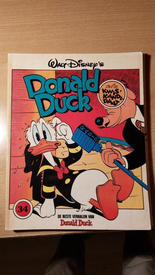 donald duck als kwiskandidaat quizkandidaat 34 Oberon 1983, Boeken, Stripboeken, Gelezen, Eén stripboek, Verzenden