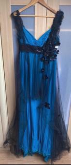 Galajurk petrol kleur, Kleding | Dames, Galajurk, Overige kleuren, Ophalen of Verzenden, Zo goed als nieuw