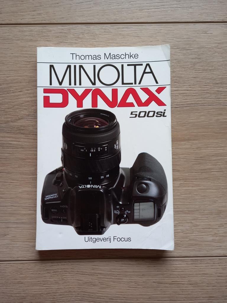 Minolta Dynax 500si boek, Gelezen, Fotograferen en Filmen, T. Maschke, Ophalen of Verzenden