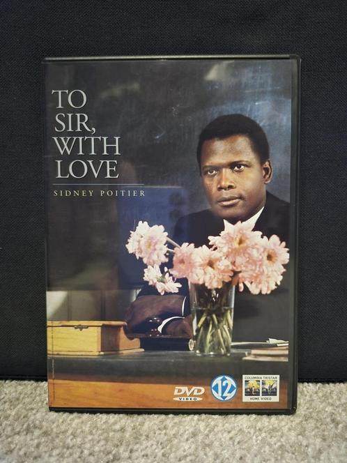 To Sir With Love (sidney poitier / 1967), Cd's en Dvd's, Dvd's | Klassiekers, Zo goed als nieuw, Drama, 1960 tot 1980, Vanaf 12 jaar