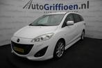 Mazda 5 2.0 TS+ nette 7 zitter met lederen interieur, Auto's, Mazda, Gebruikt, Zwart, 4 cilinders, 150 pk