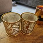 Rituals Kaarsenhouders - Goud, Wit, Ophalen of Verzenden, Zo goed als nieuw, Metaal