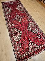 Vintage handgeknoopt perzisch tapijt loper hamadan 300x108, 200 cm of meer, 100 tot 150 cm, Gebruikt, Rechthoekig