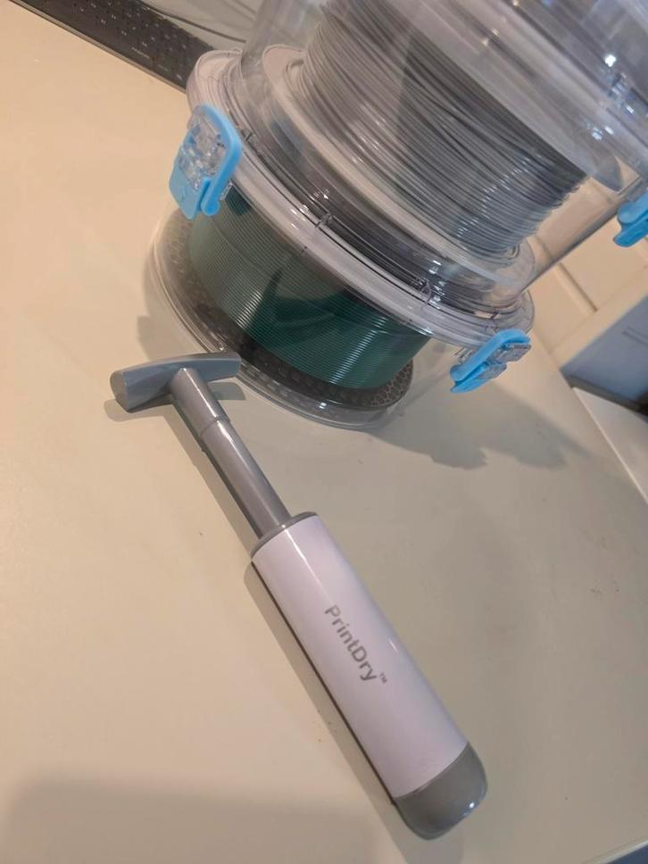 PrintDry vacuum bewaar box, Computers en Software, 3D-printerbenodigheden, Zo goed als nieuw, Ophalen of Verzenden