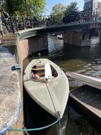 Zeilboot grachtenbootje zonder motor en accu, Watersport en Boten, Ophalen, Gebruikt, Overige typen, Zeilboot