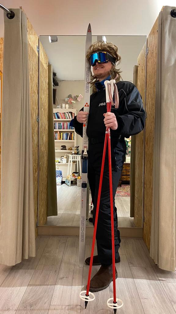 Vintage skipak FILA, Kleding | Heren, Wintersportkleding, Zo goed als nieuw, Pak, Maat 48/50 (M), Ophalen of Verzenden