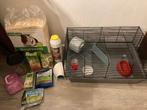 Ferplast Hamsterkooi met starterspakket, Januari, Geslacht onbekend, Hamster
