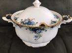 Royal albert MOONLIGHT ROSE SOEPTERRINE💙🤍💙🤍, Antiek en Kunst, Antiek | Servies los, Ophalen
