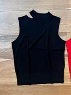Mooie aparte zwarte top Claudia Sträter m 44 NIEUW, Zwart, Maat 42/44 (L), Nieuw, Ophalen of Verzenden