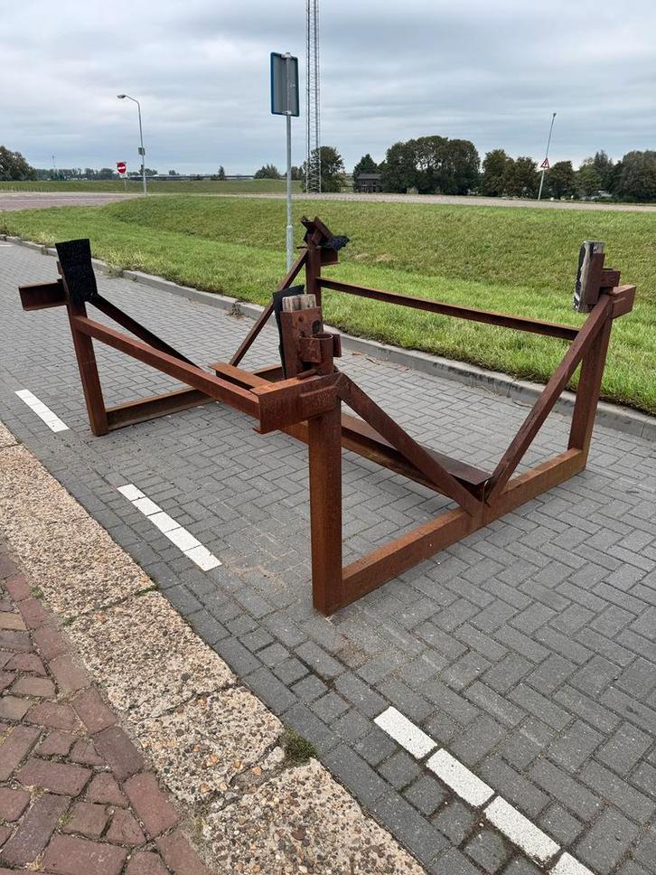 Stallingsbok botenbok, Watersport en Boten, Boottrailers, Gebruikt, Overige typen, 1500 tot 3000 kg, 6 tot 9 meter, Stallingstrailer